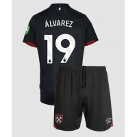 Dres West Ham United Edson Alvarez #19 Preč pre deti 2024-25 Krátky Rukáv (+ trenírky)